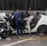 Водителя BMW заблокировало в салоне после столкновения с автобусом на М11 - Netall.Ru
