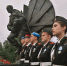 Возложение цветов к памятнику Героя России Дмитрия Разумовского - Район Матушкино ЗелАО