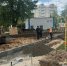 Во дворах района Крюково продолжаются работы по благоустройству - Район Крюково ЗелАО Москвы