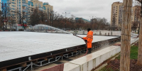 В Зеленограде приступили к заливке катков с искусственным льдом - Префектура ЗелАО